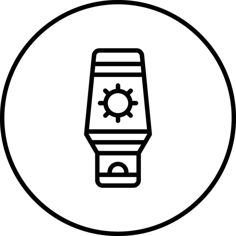 Suncream Vector Icon