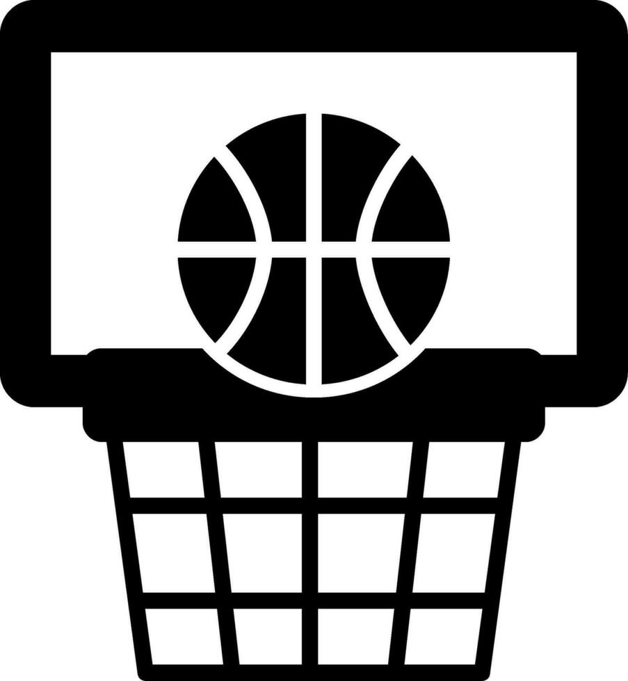 icono de vector de baloncesto