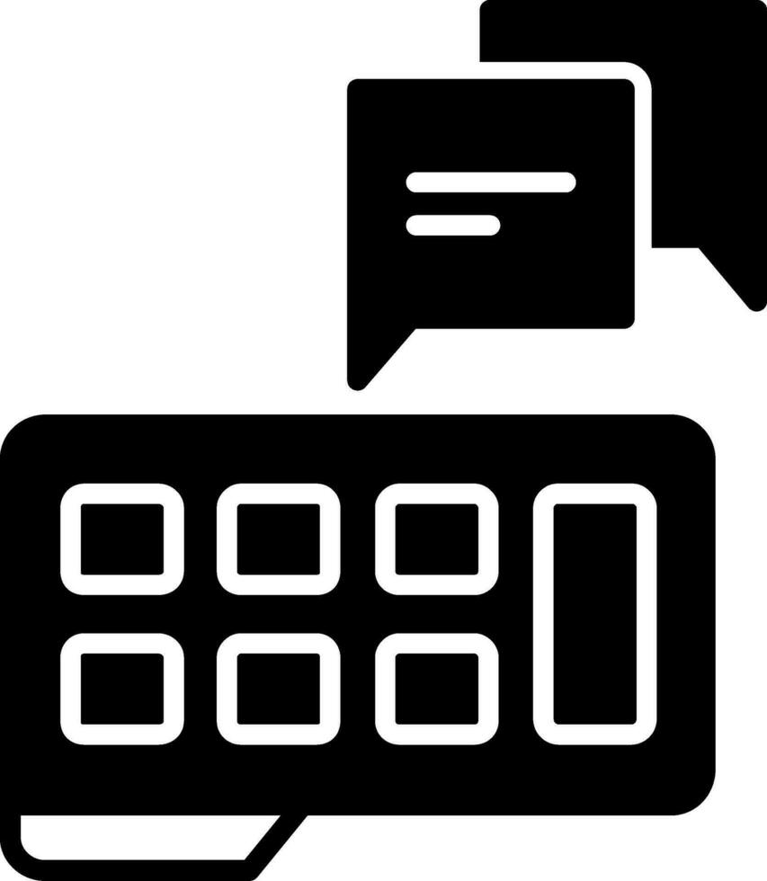 Keyboard Vector Icon