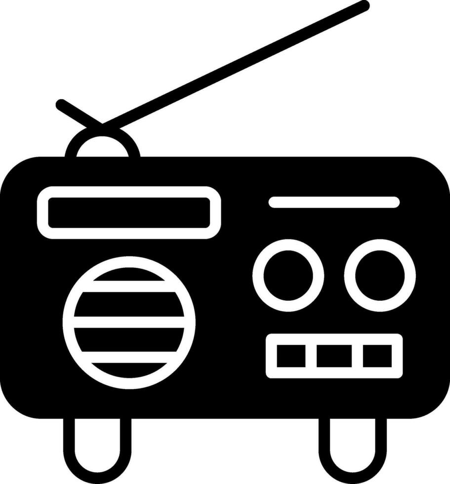 Radio Vector Icon