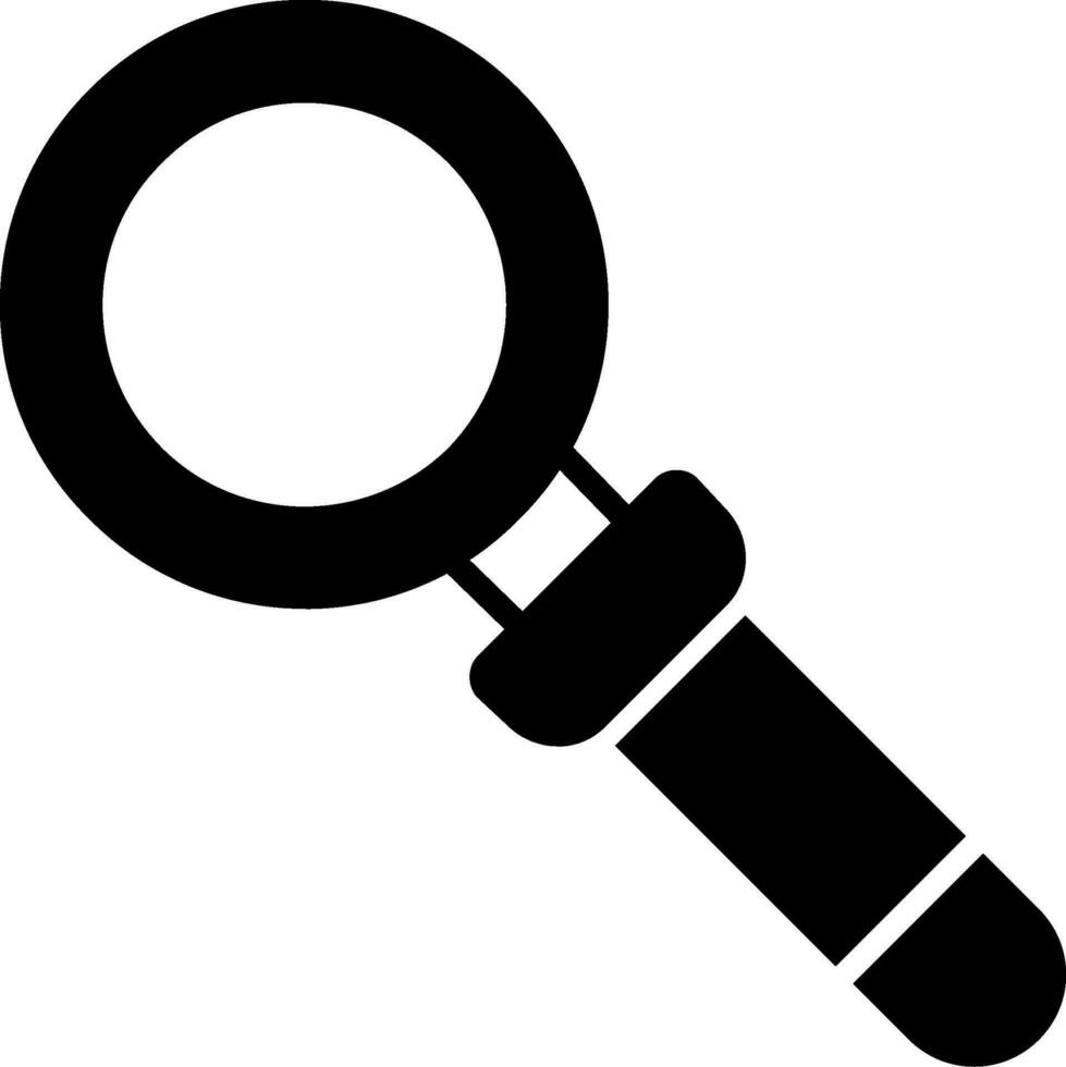 Magnifying Glass Vector Icon