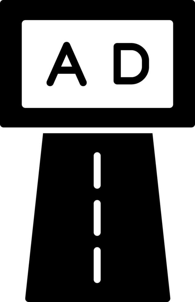 icono de vector de carretera