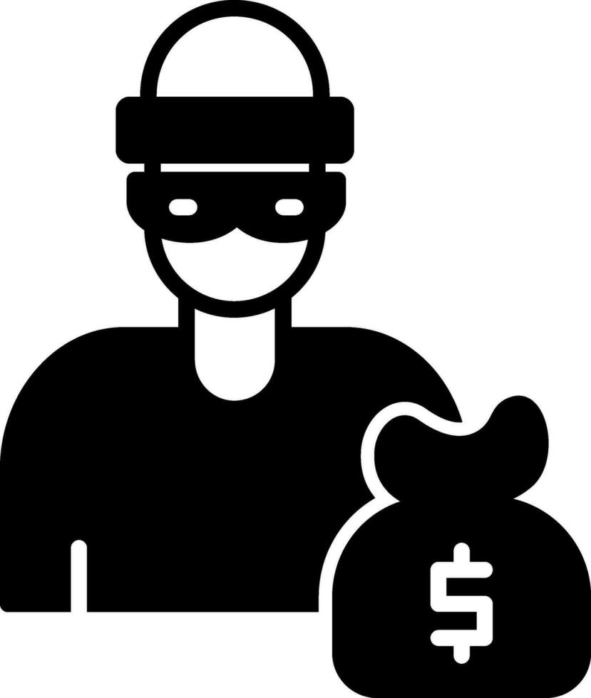 Burglar Vector Icon