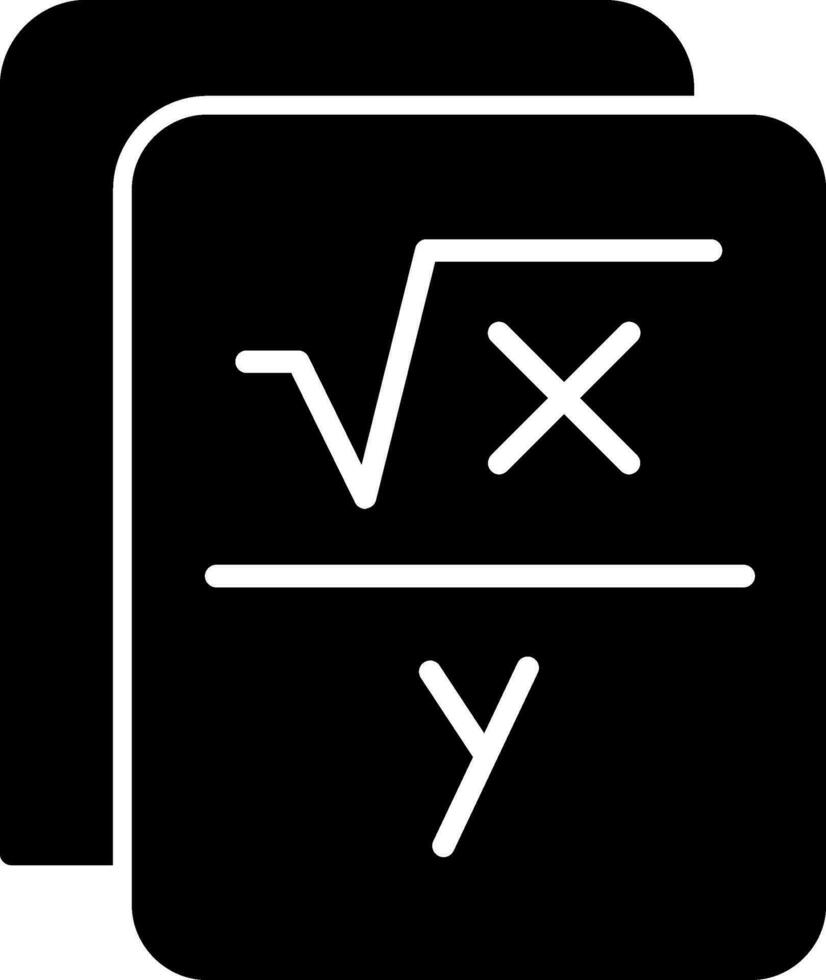 Formula Vector Icon