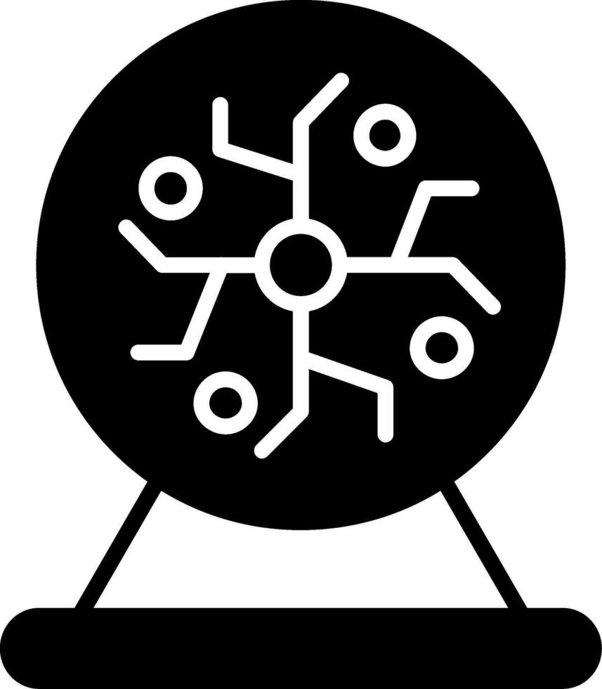 Plasma Ball Vector Icon
