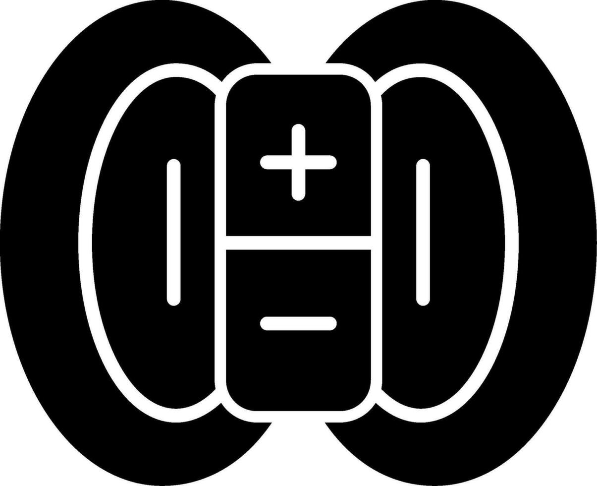Magnetic Field Vector Icon