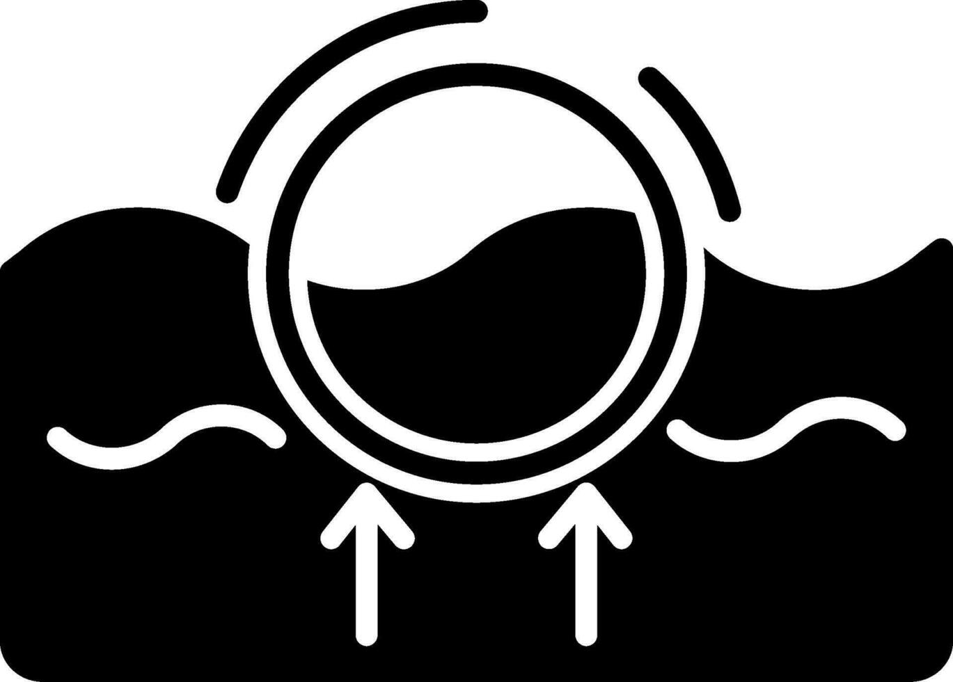 Float Vector Icon