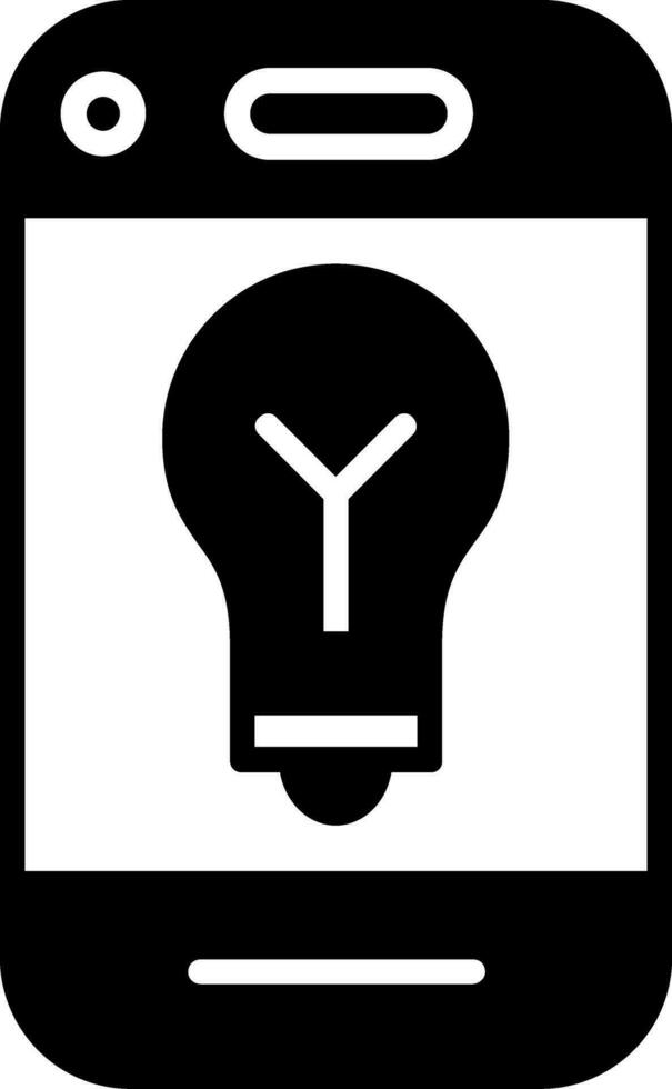 Mobile Phone Idea Vector Icon