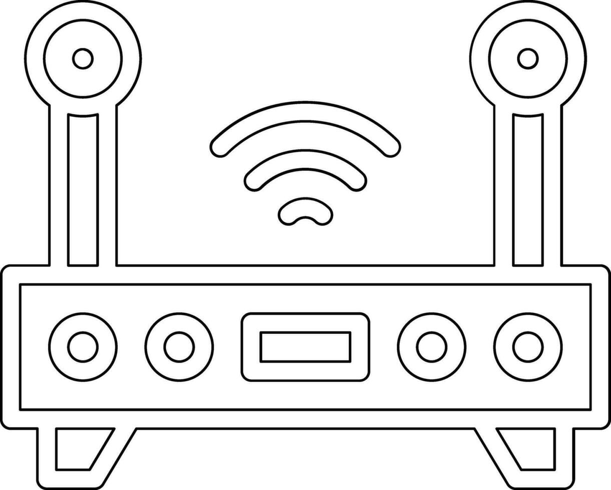 Wifi Router Vector Icon