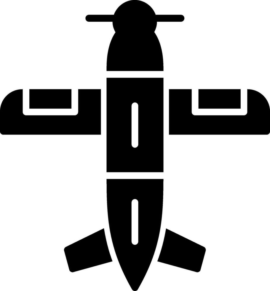 Monoplane Vector Icon