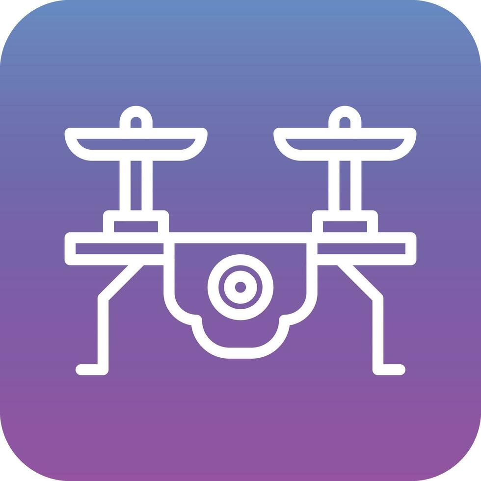 Camera Drone Vector Icon