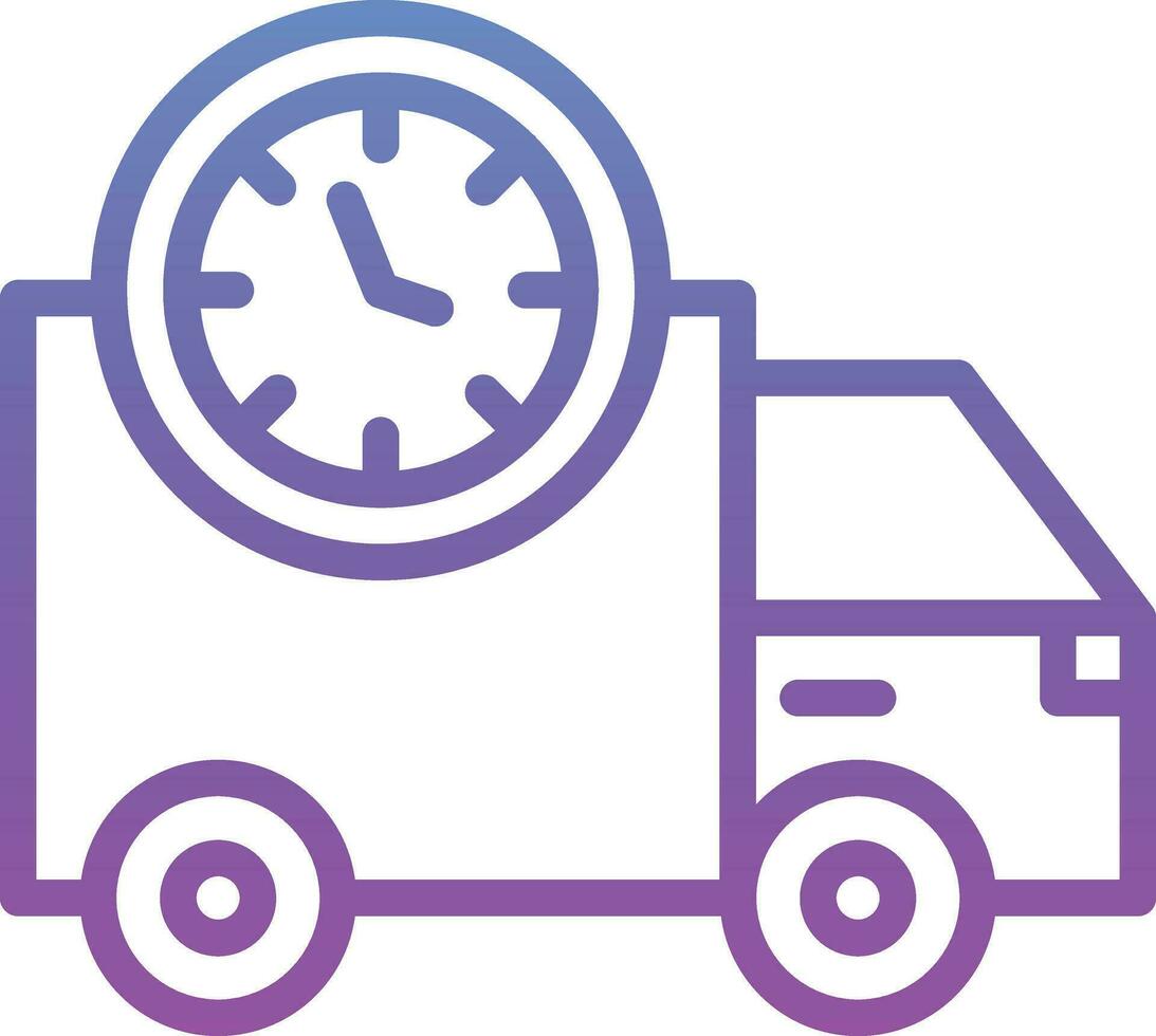 Delivery Time Vector Icon
