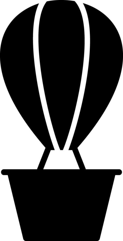 Hot Air Balloon Vector Icon