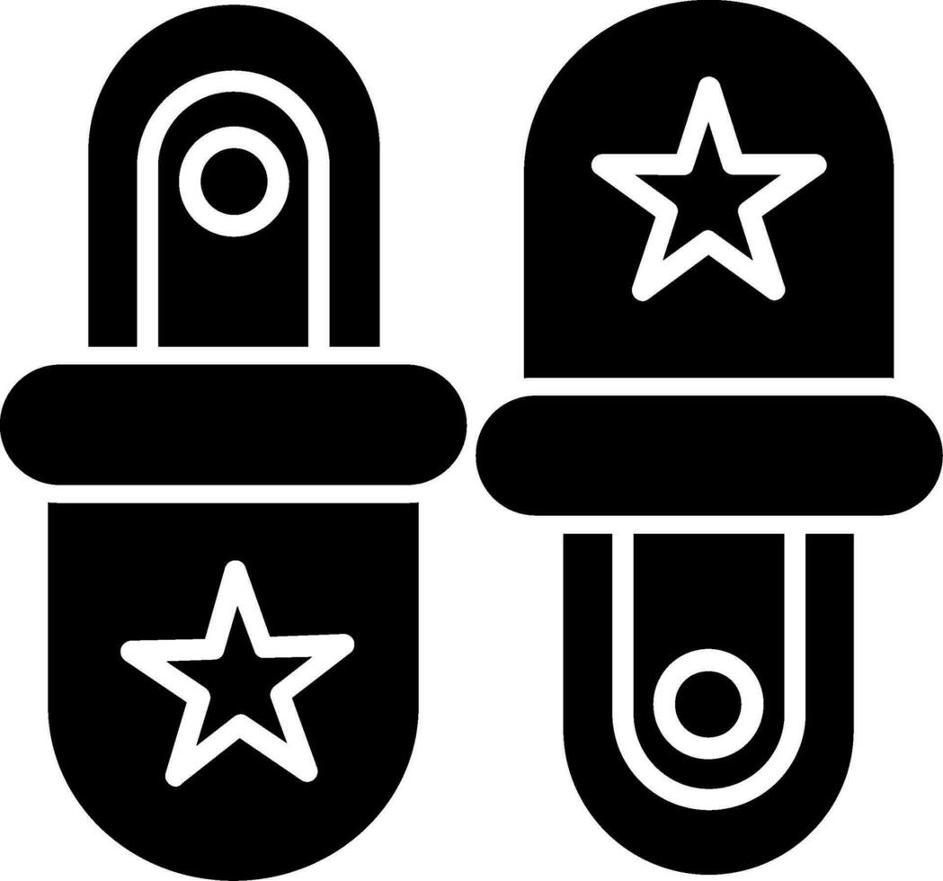 Slippers Vector Icon