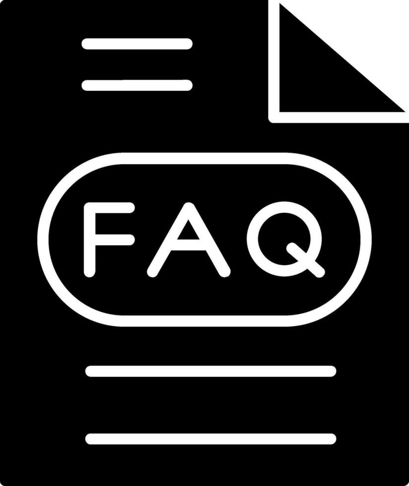 Faq Vector Icon