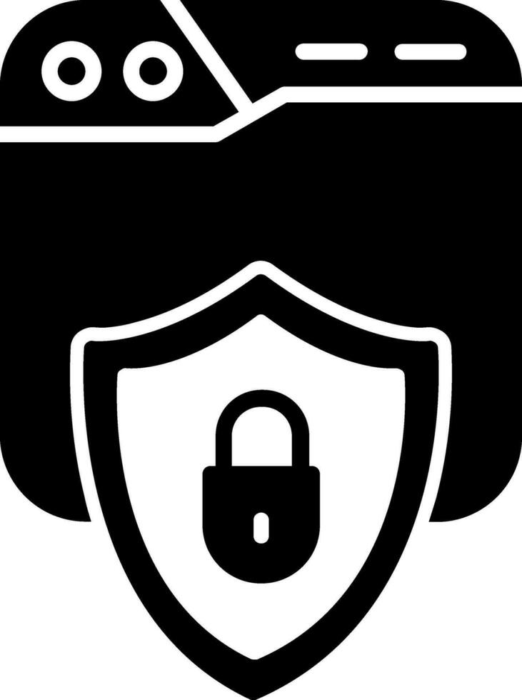 Secured Vector Icon