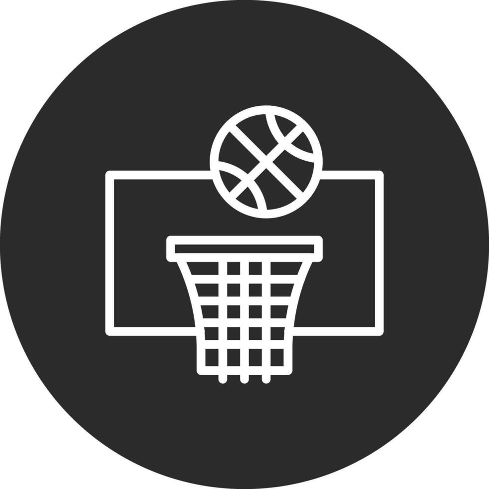 icono de vector de baloncesto