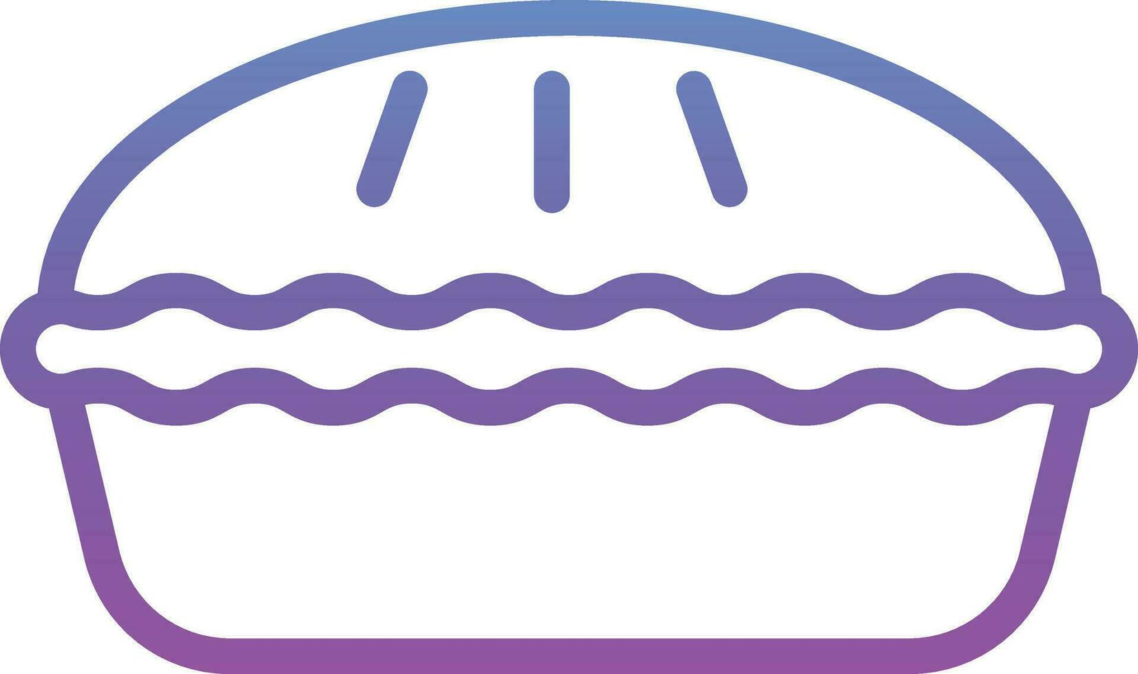 Pie Vector Icon