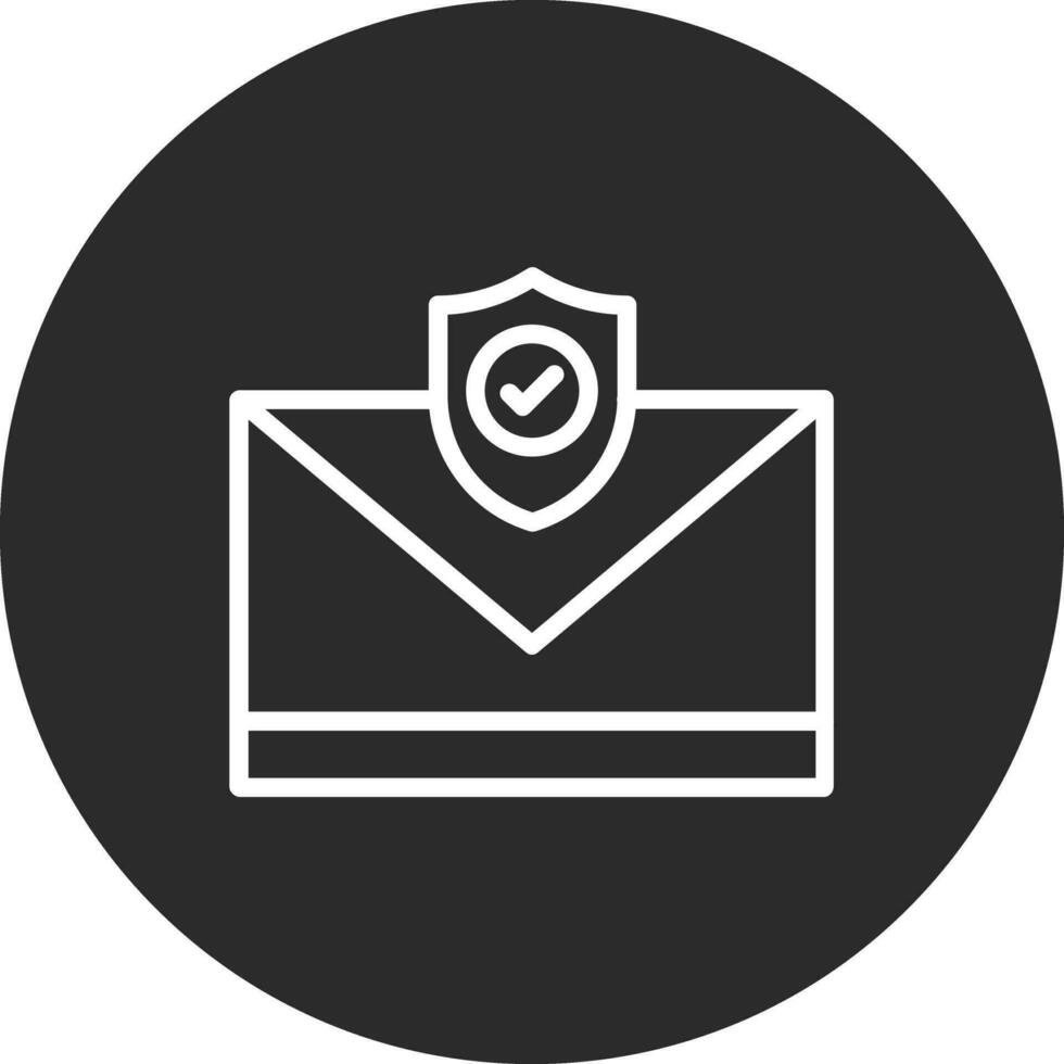 Email Security Vector Icon