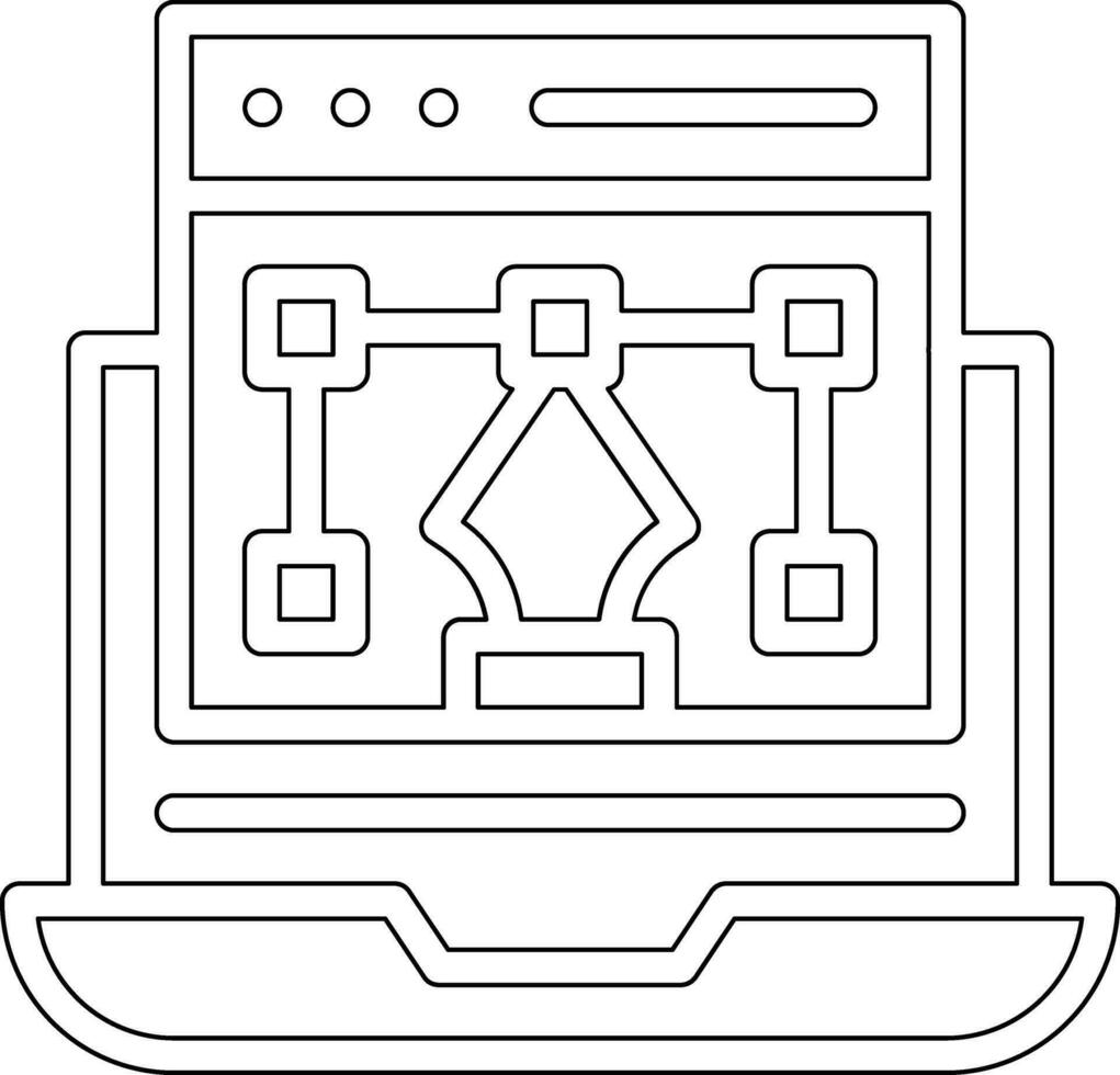web vector diseño vector icono