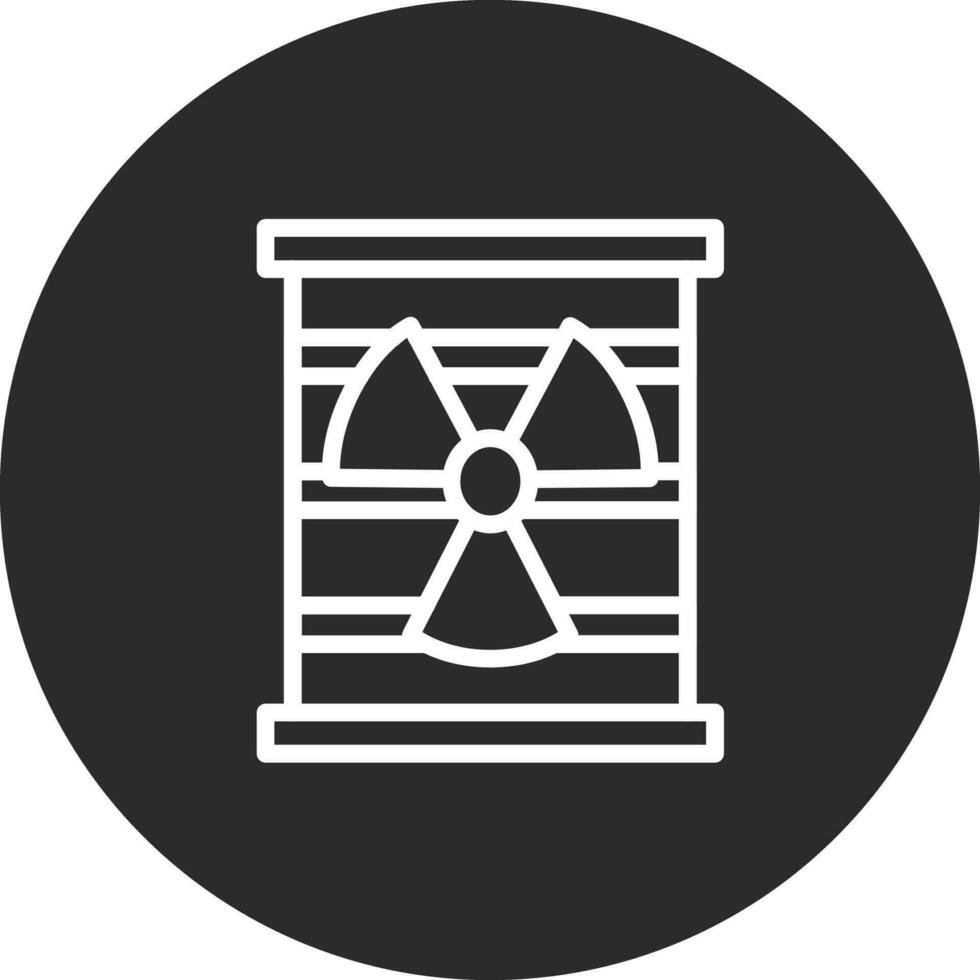 Nuclear Waste Vector Icon