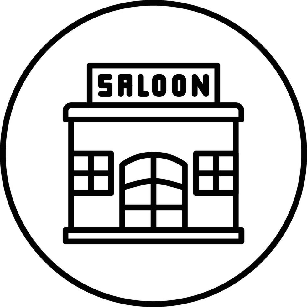 Saloon Vector Icon