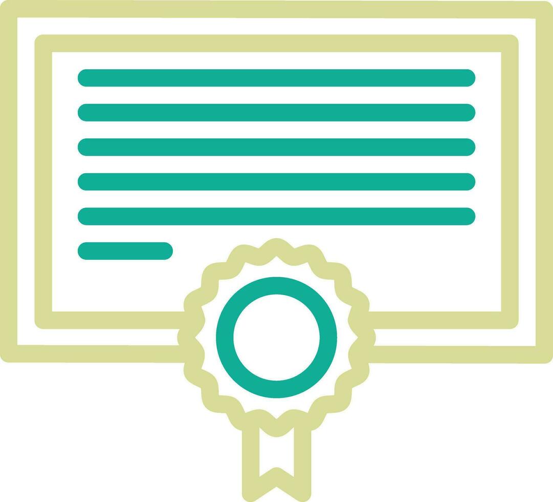 Certificate Vector Icon