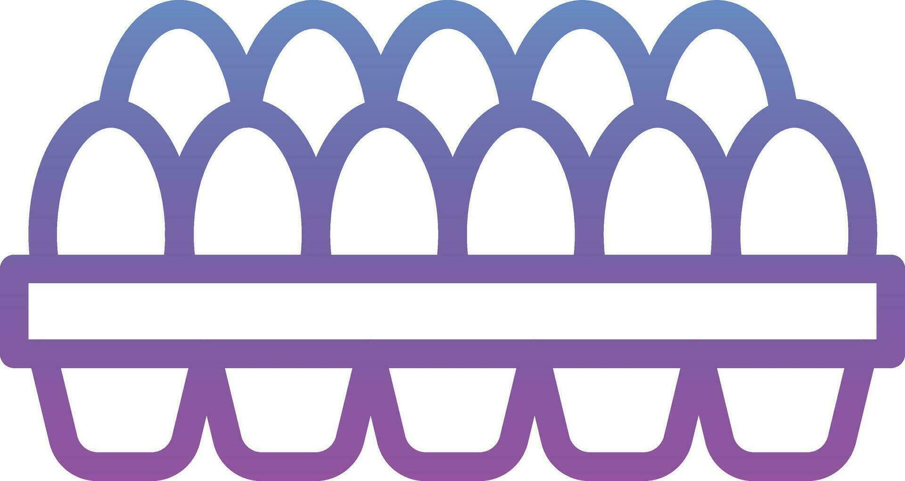 Egg Carton Vector Icon