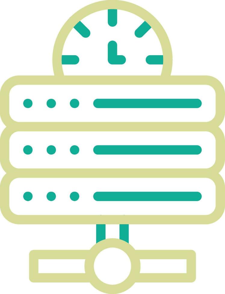 Database Speed Vector Icon