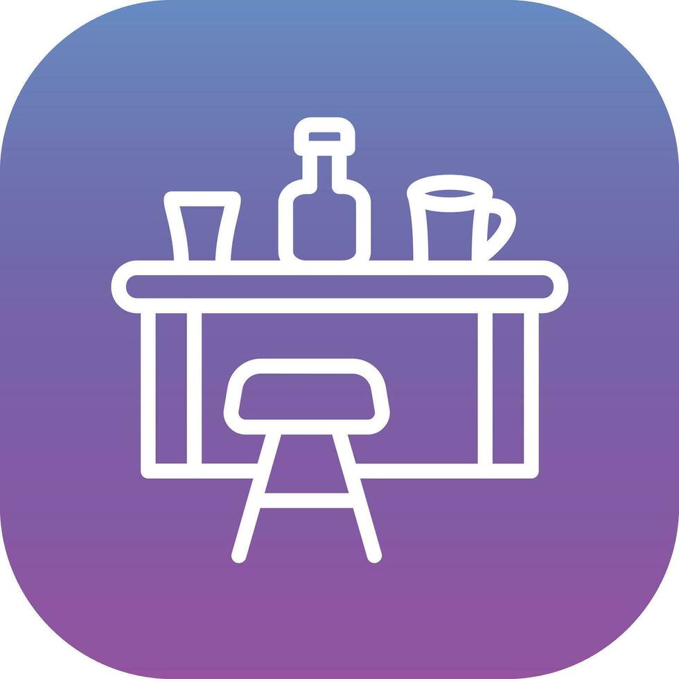 Bar Counter Vector Icon