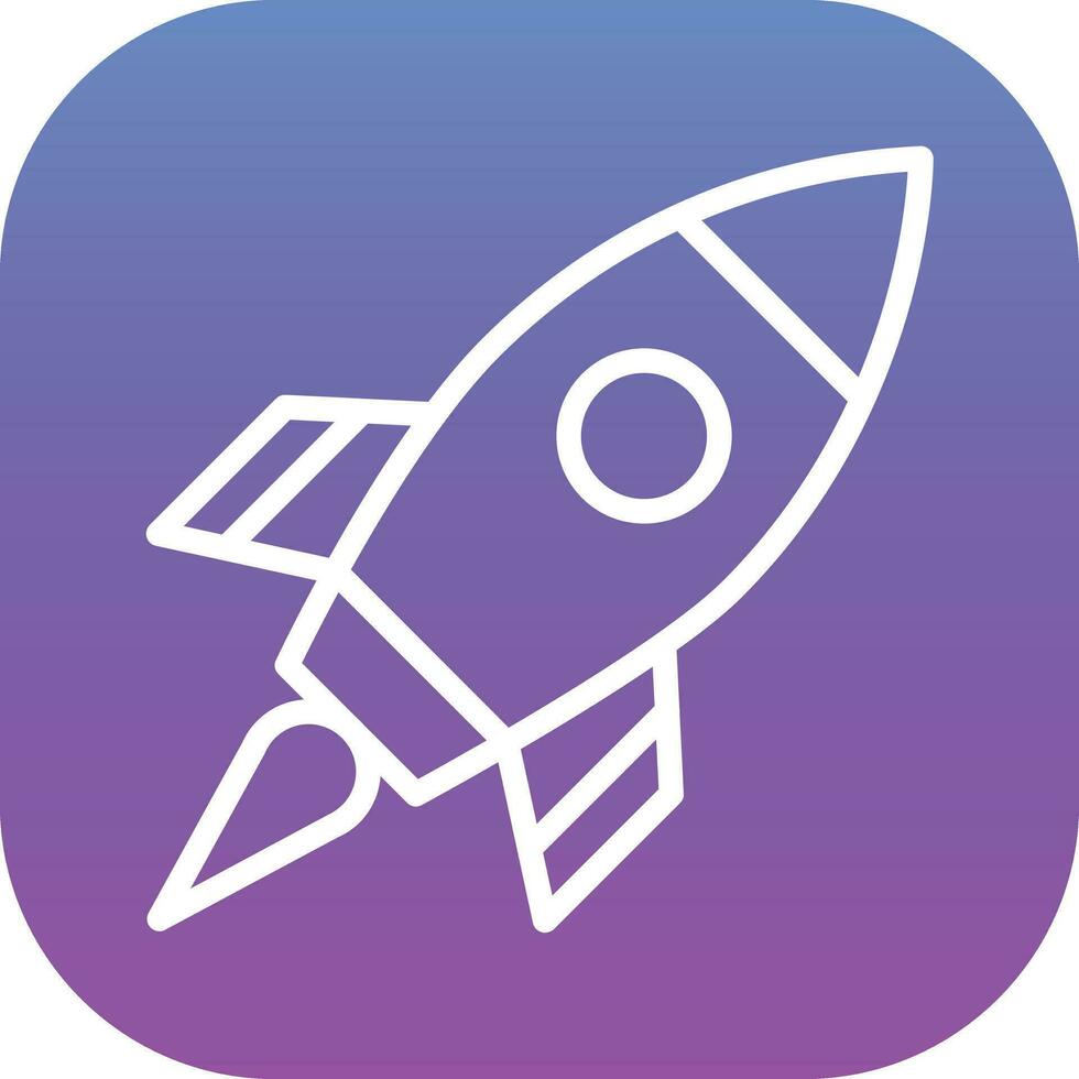 Project Launch Vector Icon