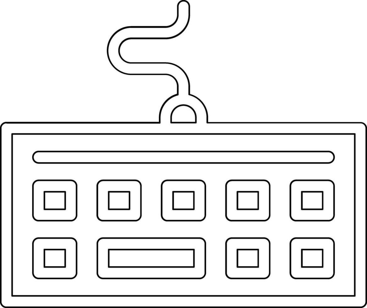 Keyboard Vector Icon