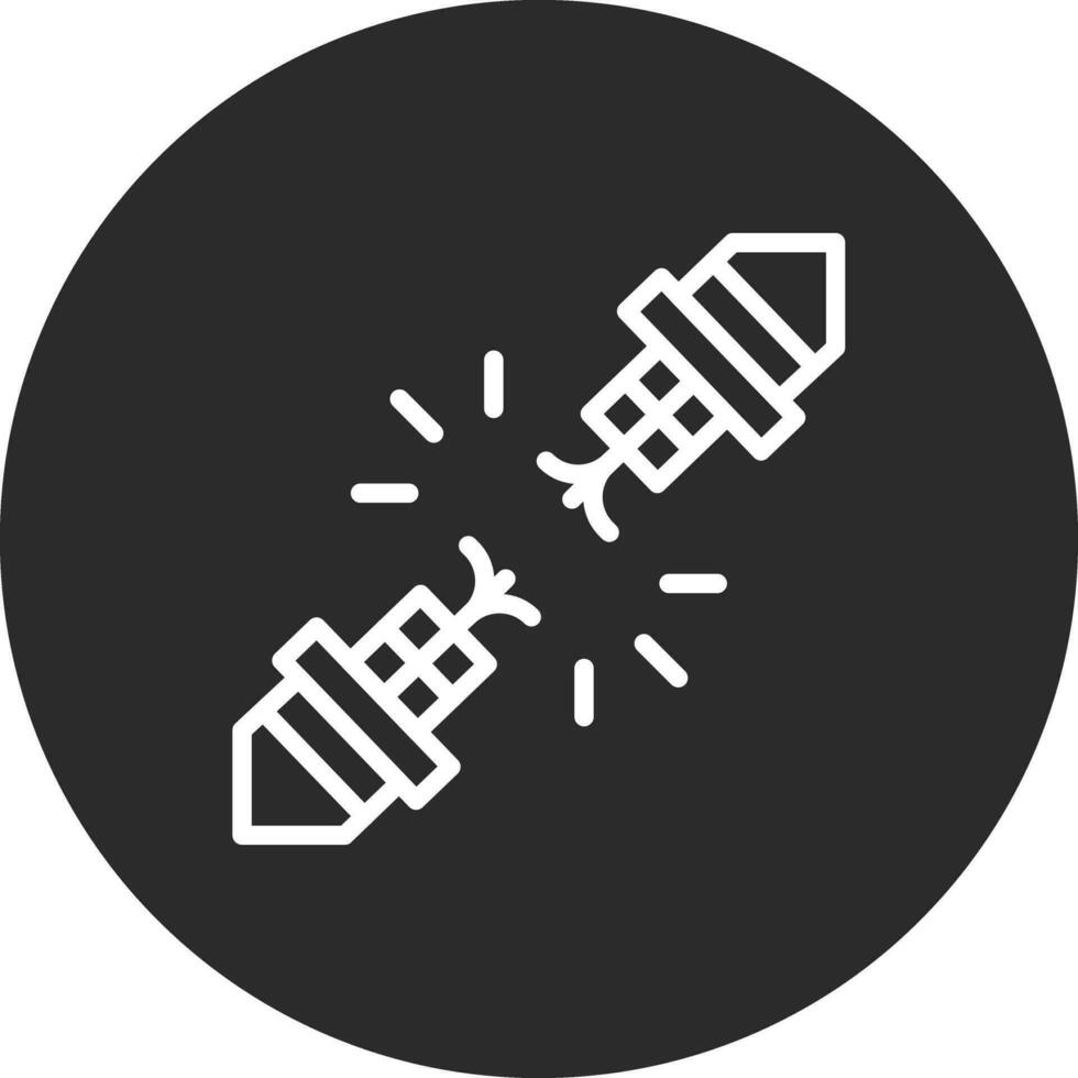 Broken Cable Vector Icon