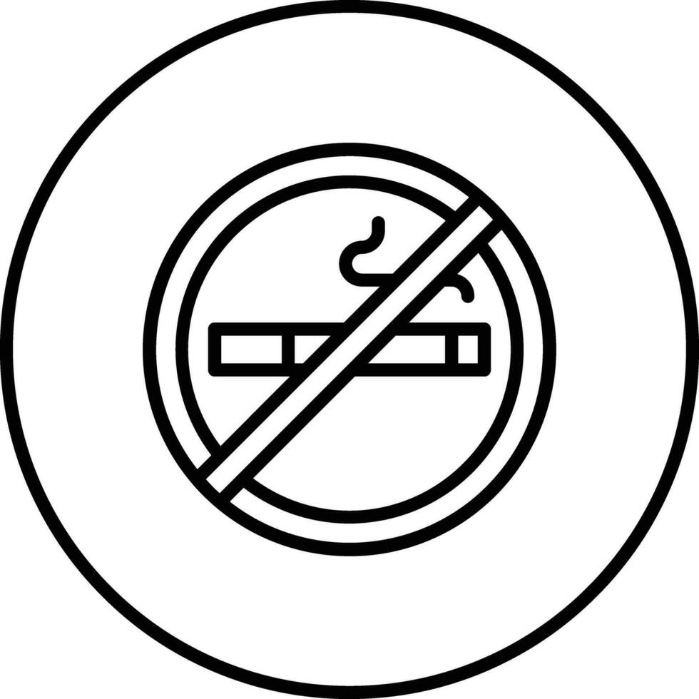 No Smoking Vector Icon