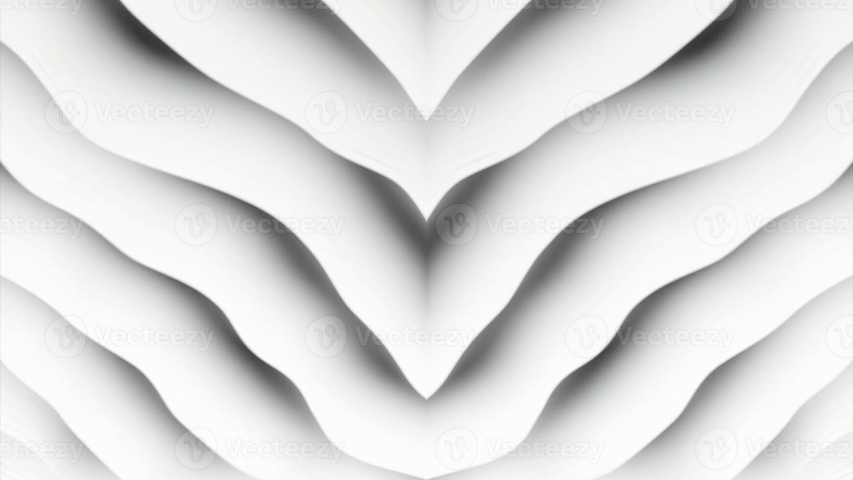 Abstract floral pattern with layers of petals. Design. Beautiful bending shape of many petals. photo