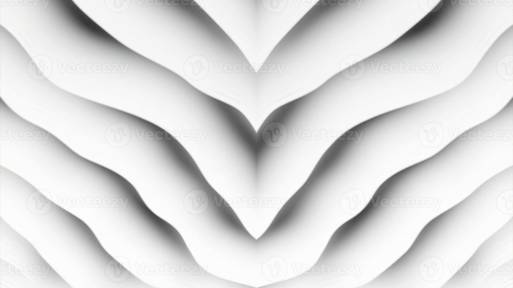 Abstract floral pattern with layers of petals. Design. Beautiful bending shape of many petals. photo