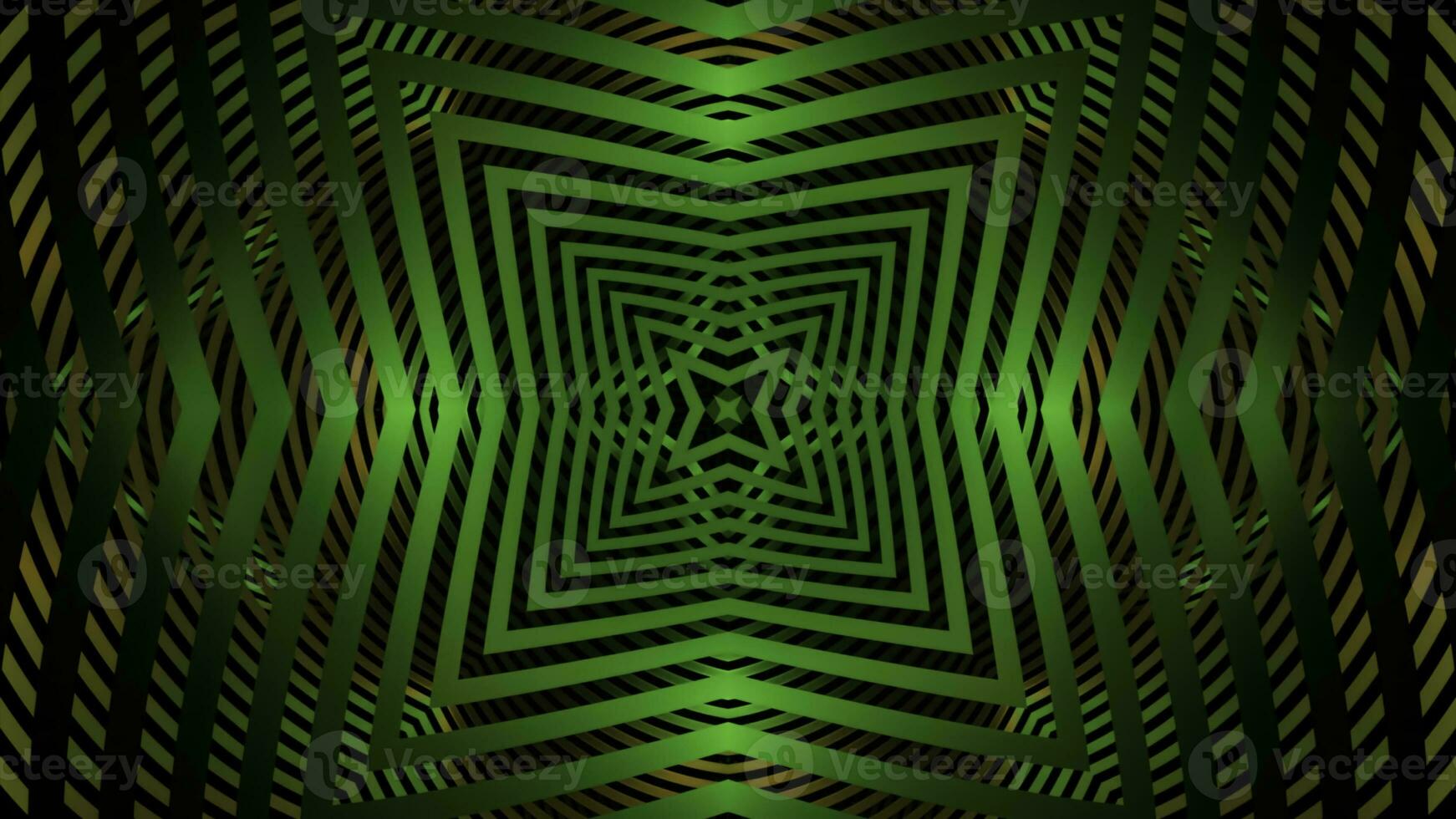 Square pattern with pulsating waves of lines. Design. Pulsating hypnotic pattern with moving square lines. Changing hypnotic pattern of square lines photo