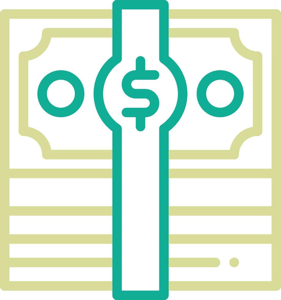 Cash Bundle Vector Icon