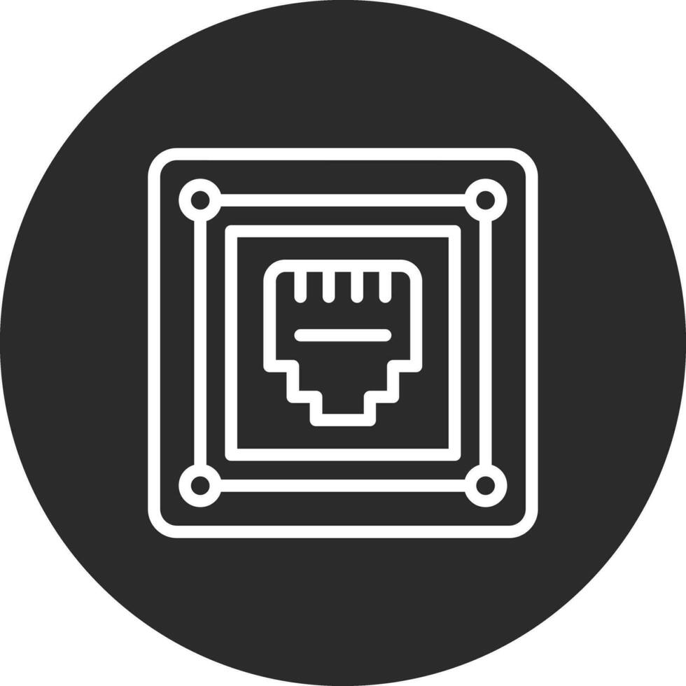 Telephone Socket Vector Icon