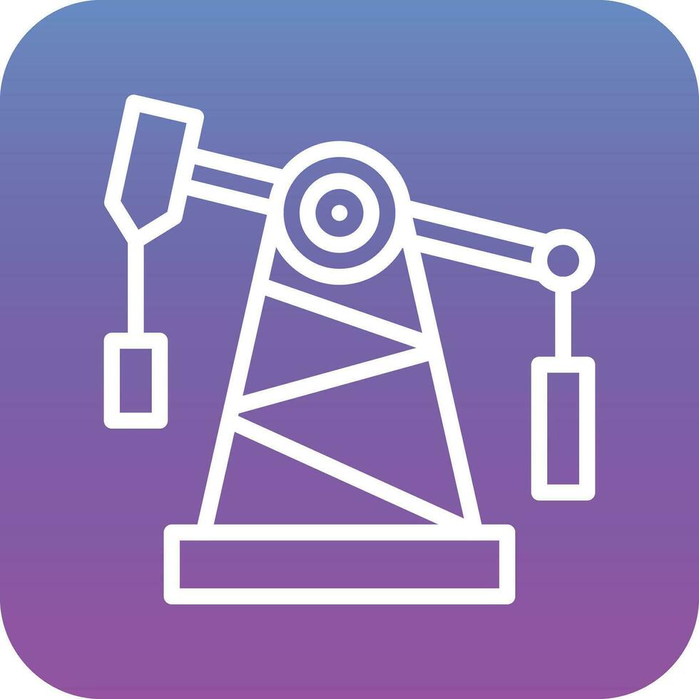 Oil Pump Vector Icon
