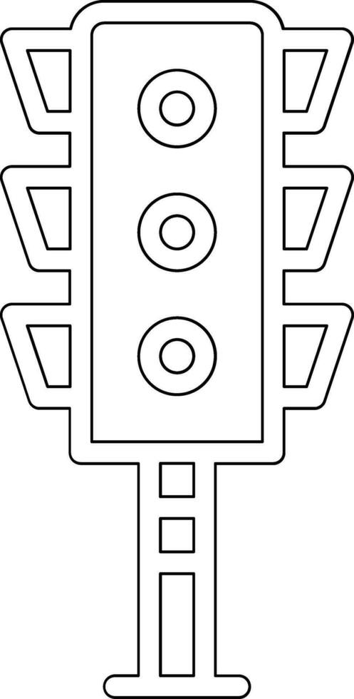 Traffic Light Vector Icon