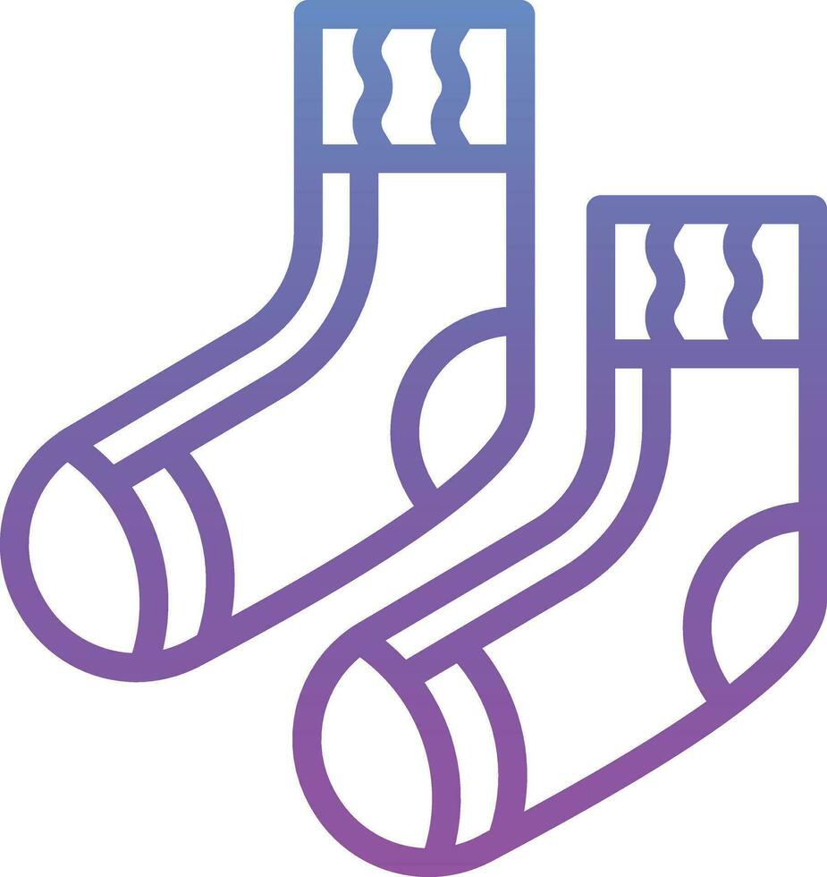 Baby Socks Vector Icon