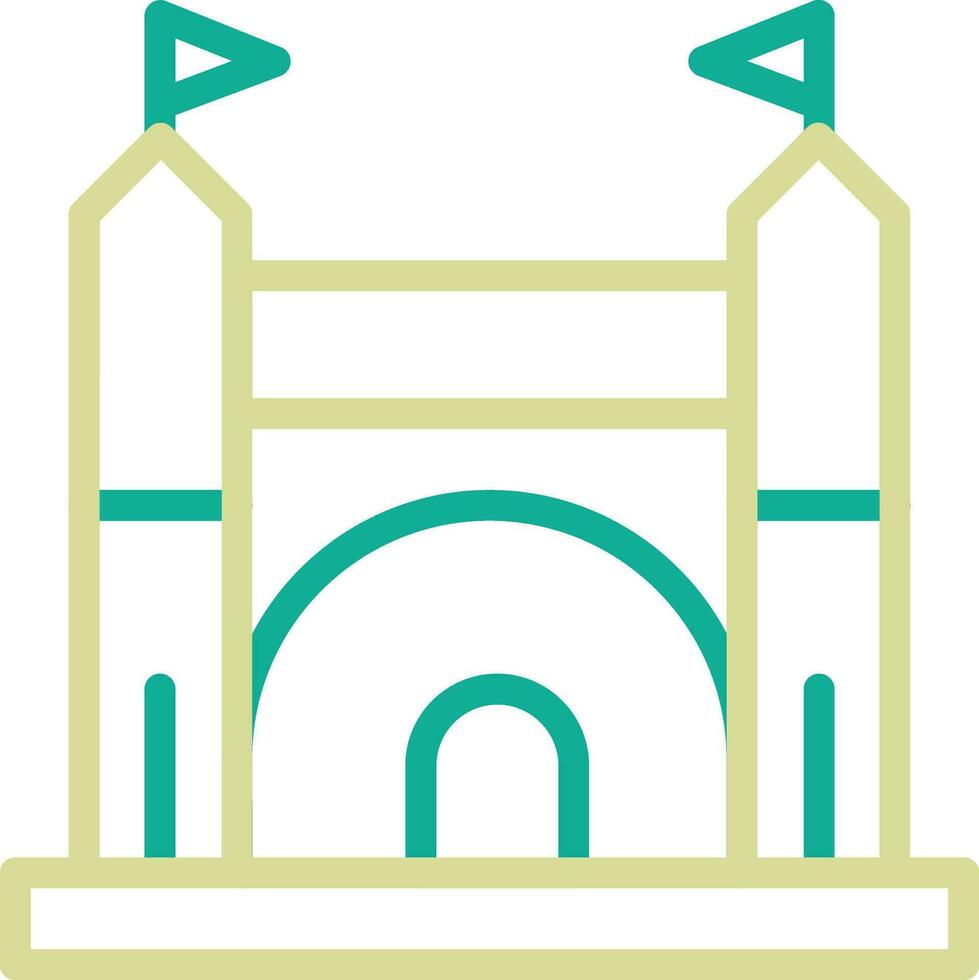 Bouncy Castle Vector Icon