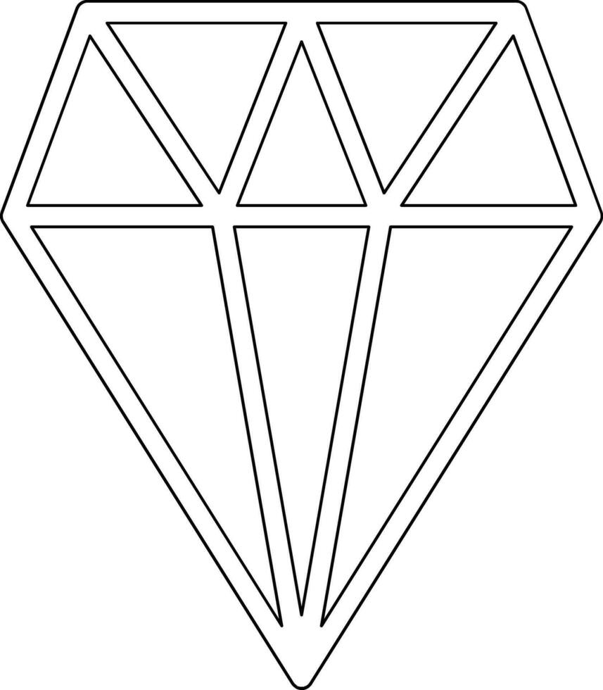 Diamond Vector Icon