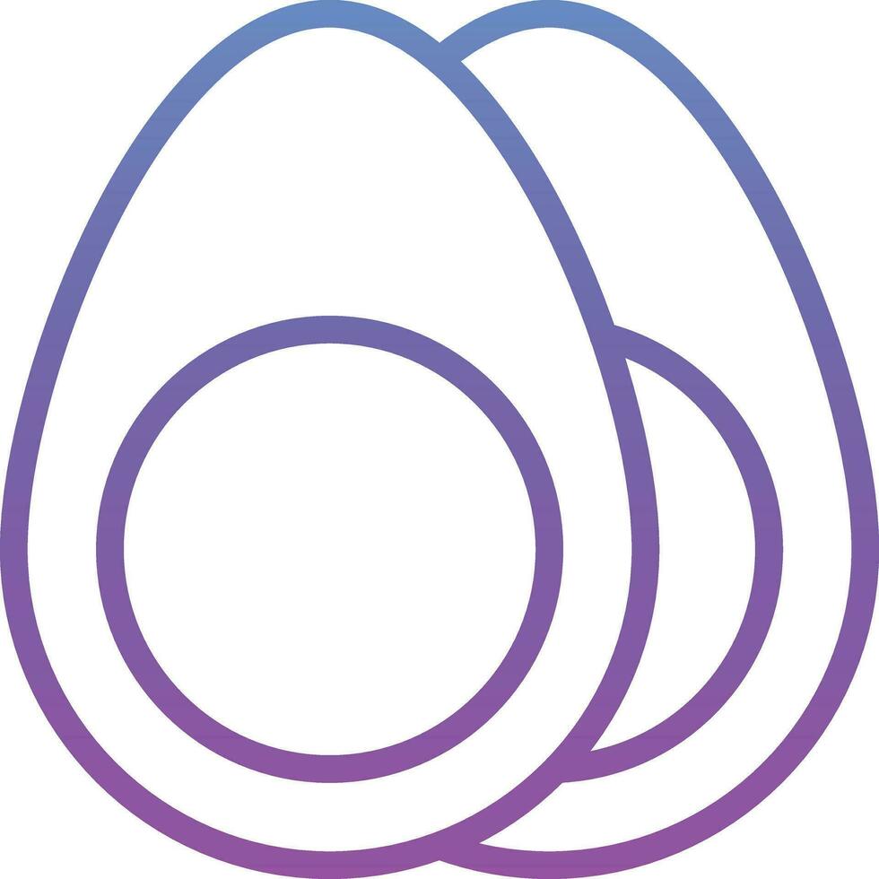 Boiled Egg Vector Icon