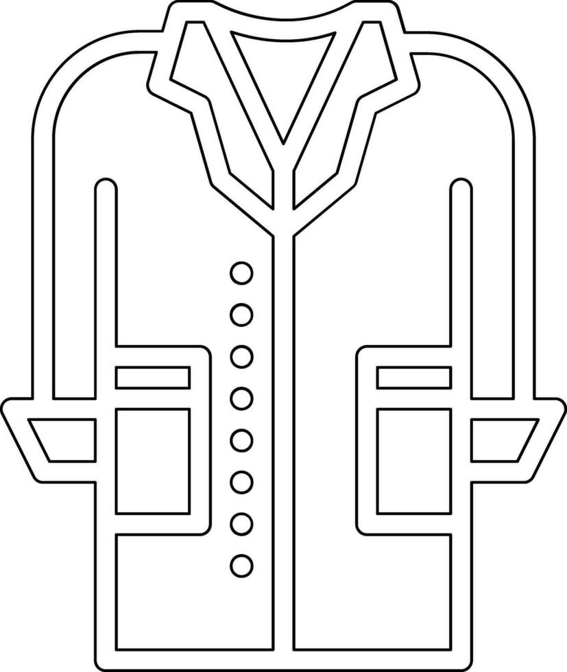 Lab Coat Vector Icon