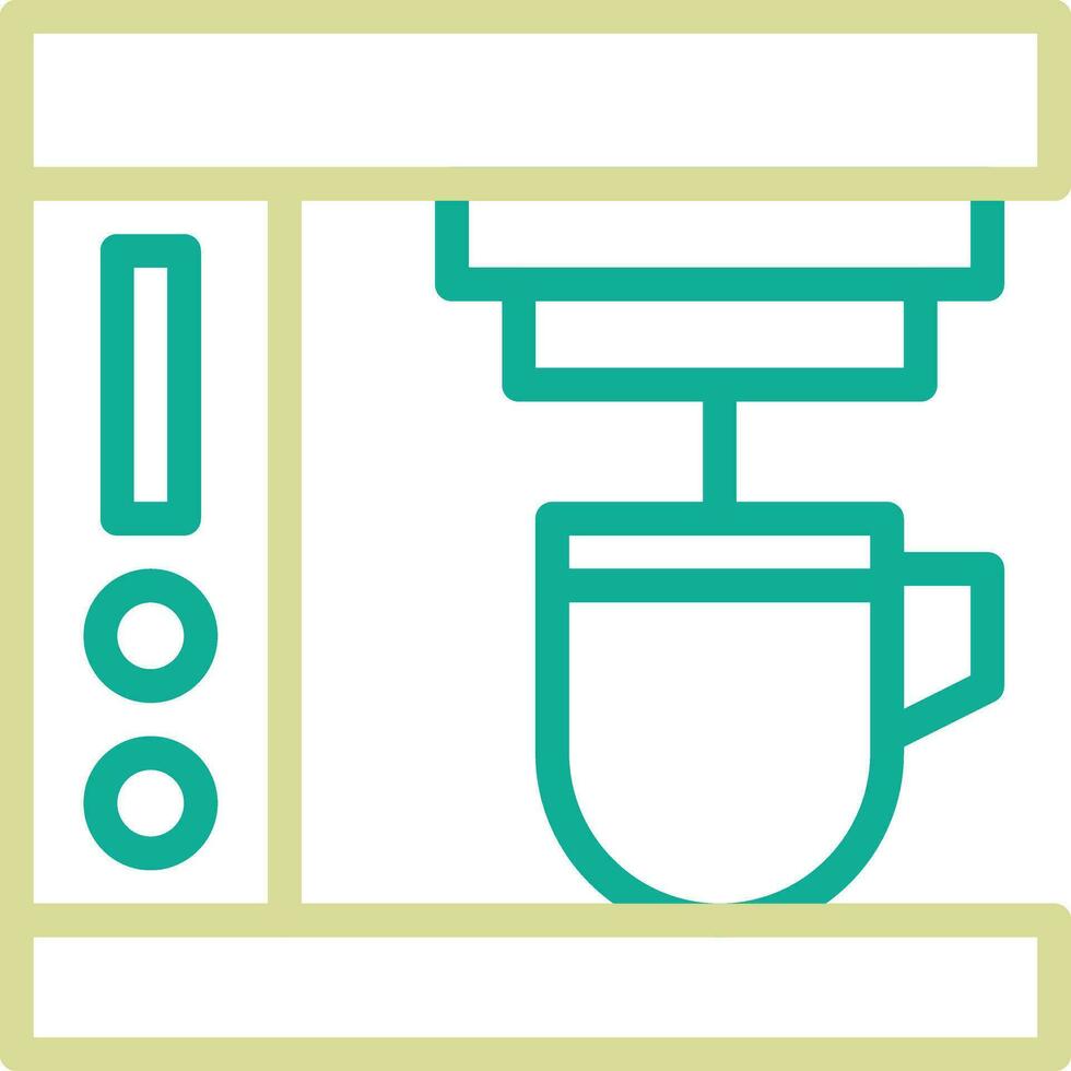 Smart Coffee Machine Vector Icon
