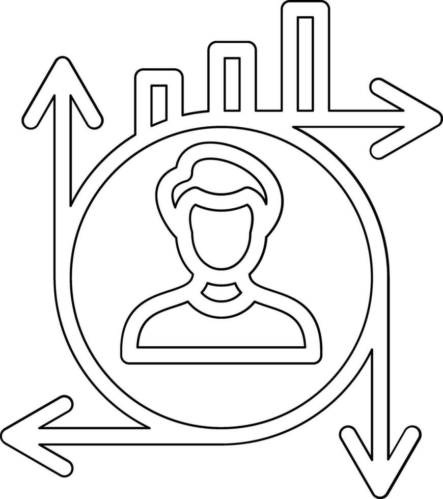 User Predictions Vector Icon