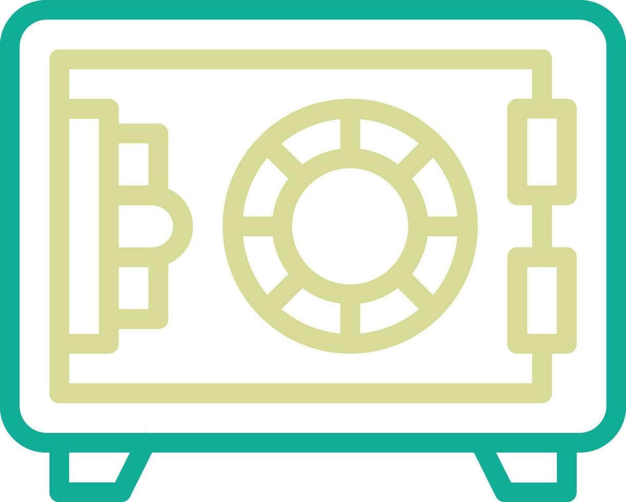 Safe Box Vector Icon