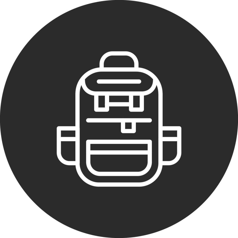 Backpack Vector Icon